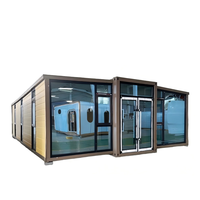 Venta de Fábrica: Casa Contenedor de Acero Expandible de Alta Calidad de 20 pies, Villa Prefabricada con 2 Dormitorios, Oficina y Cocina, Uso Móvil Pequeño