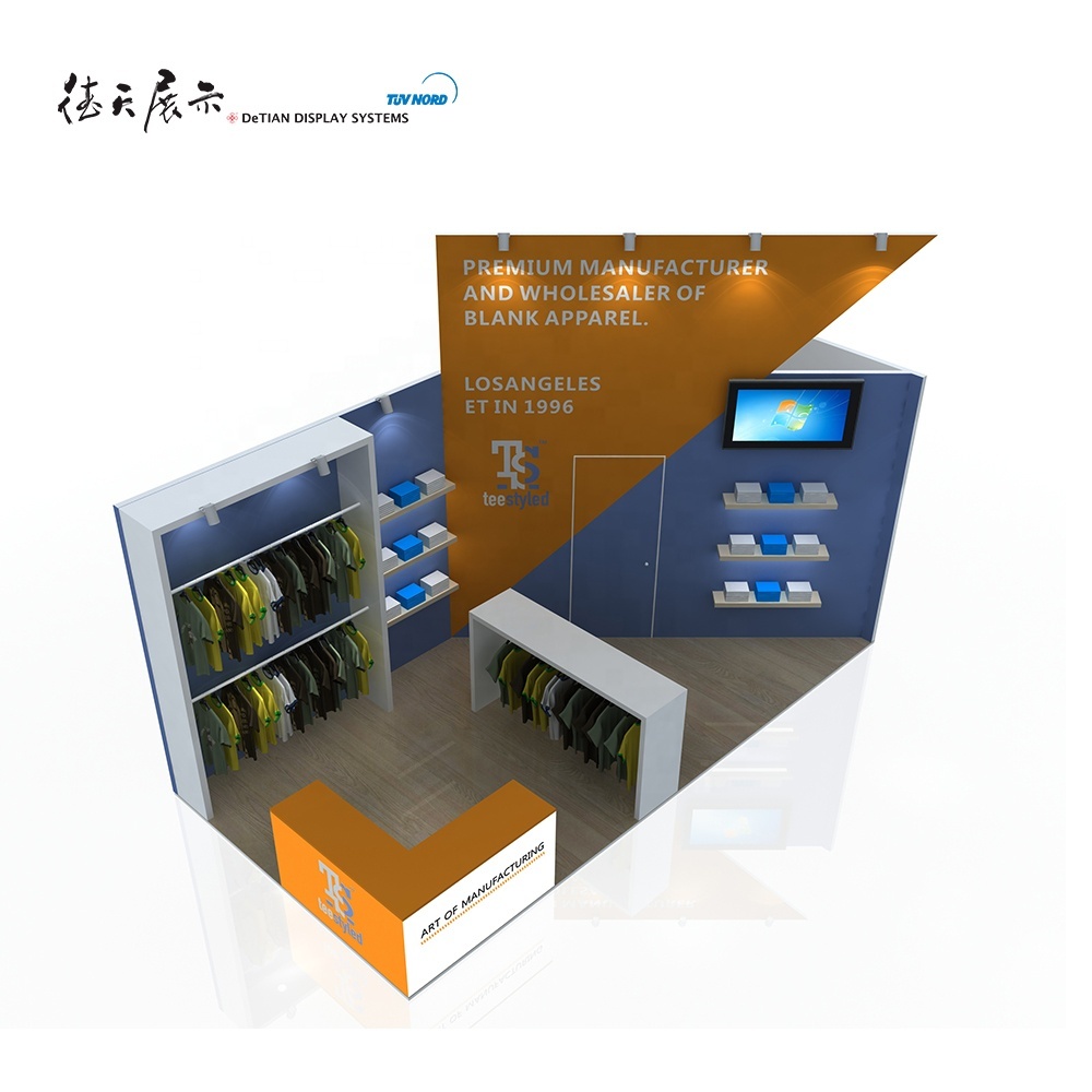 D'extrusion en aluminium Modulaires standard Partition Coquille Schéma Salon Expo Affichage Stand D'exposition