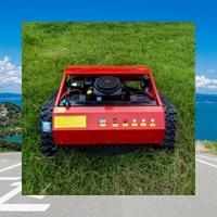 Kontrol Jarak Jauh Nirkabel Cerdas Layar Digital Pintar Start Satu Tombol Pengoperasian Mudah Jangkauan Jauh 680m Torsi Tinggi Mesin Pemotong Rumput