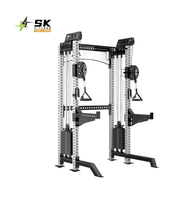 SKFitness - Máquina de Poleas Dobles con Cable para Gimnasio, Equipo de Entrenamiento Funcional, Resistente, para Uso Comercial en Clubes, para Pecho y Piernas