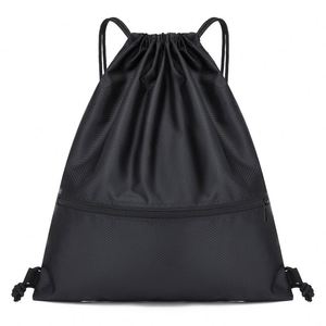 Bolsa de Lavandería con Cordón de Tela Oxford Transpirable, Personalizada con el Logotipo de la Empresa, Separa la Ropa Sucia Durante Viajes o Campamentos - Product Image 3