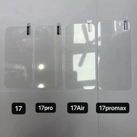 Protection d'écran pour iPhone 17, Verre Trempé Anti-Rayures 9H Transparent et Confidentiel pour iPhone 11 12 13 14 15 16 17 Pro Max