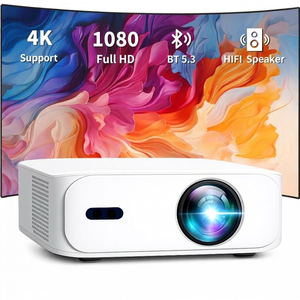 โปรเจคเตอร์พกพาขนาดเล็ก 4K 1000CVIA โปรเจคเตอร์แอนดรอยด์ โฮมเธียเตอร์ วิดีโอ มินิโปรเจคเตอร์ 4K - Product Image 1
