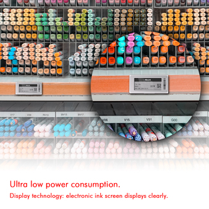 2.1 inch TFT E-ink giấy siêu thị kỹ thuật số giá tag màu đen và trắng tiêu thụ điện năng thấp điện tử Kệ nhãn - Product Image 6