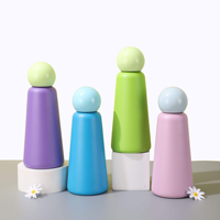 Bouteilles d'eau isothermes à double paroi en acier inoxydable de 350 ml/450 ml, design mignon, couleur personnalisée, Hongtai HT-18A, toutes
