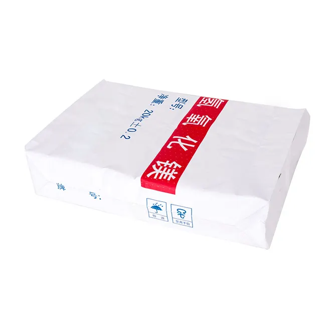 Benutzer definierte 25kg Kraft papier Composite Zement Tasche White Paper Zement Taschen Sack