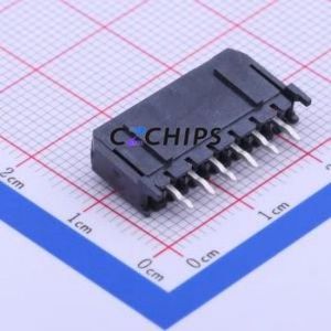 436500616 Wire-to-Board Pin Header Through hole Component (THT),P=3mm Connector 1x6P 3mm Through Hole Micro-Fit (MX 3.0) - Product Image 2