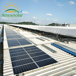 Khung năng lượng mặt trời L Bộ chân phù hợp với tấm pin mặt trời 30mm và bao gồm bộ Kẹp Giữa, bộ kẹp cuối, mối nối Đường sắt, Đường Sắt - Product Image 5