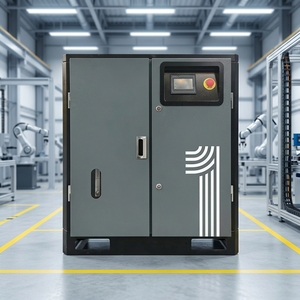 Compresores Industriales con Certificación CE, Lubricación por Aceite, Alta Eficiencia de Compresión, Motor de Aire de Tornillo de 380V - Product Image 2