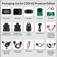 Nuevo Programador de Llaves IMMO CGDI A2 Edición Premium para B/M/W Serie G, Analizador de Motor, Prueba de Frecuencia BDC2