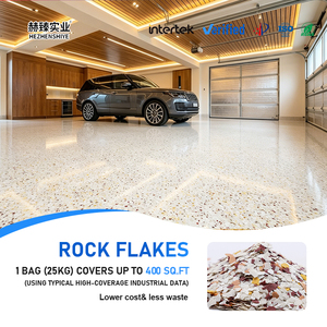 Scaglie di Roccia Composita Colorate per Rivestimenti in Resina Epossidica e Decorazione Pavimenti di Garage - Product Image 1
