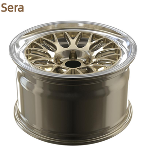 Rines Deportivos Forjados Sera ML-10 en Plata Pulida y Cepillada <span class=keywords><strong>de</strong></span> 18, 19 y 20 Pulgadas, Compatibles con E46 M3 E90 E92 F80 F82 M4 - Product Image 3