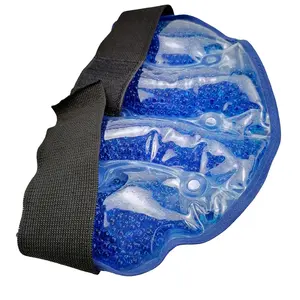 Specially Customized Neck Wrap Gel Pack Hot Cold Therapy Gel / Gel Beads Ice Pack For Neck Relief