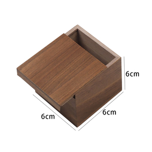 Phong cách cổ điển đa kích thước thế giới bao gồm gỗ ban đầu Màu quả óc chó Hộp quà tặng có thể được tùy chỉnh logo tiên tiến hộp gỗ - Product Image 6