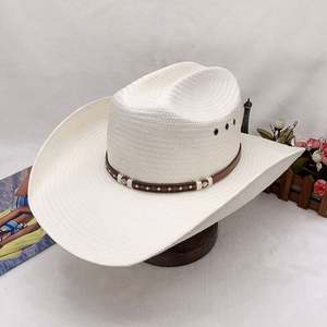 Chapeau Panama en Paille Style Western Unisexe pour Protection Solaire – Idéal Plein Air – Nouvelle Collection - Product Image 2
