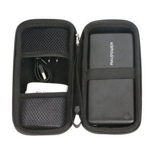 Étui OEM en EVA pour batterie externe compatible avec <span class=keywords><strong>RAVPower</strong></span> et autres marques de batteries externes, pochette de rangement numérique durable à fermeture éclair - Product Image 2