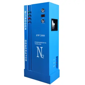 HW-2000 lốp Inflator Nitơ Máy phát điện máy/hoàn toàn tự động độ tinh khiết cao lốp xe Nitơ Máy phát điện