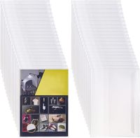Protège-cahier A5 en plastique transparent personnalisé, imperméable et anti-poussière, pour le bureau