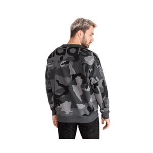 เสื้อสวมหัวลูกเรือ Adidas ต้นฉบับ ADI Camo ผู้ชาย XL ปัก3D ซิปแต่ง100% เองได้ - Product Image 4