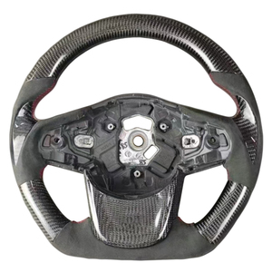 Popular Wholesale Carbon Fiber Alcantara Grip Steering <b>Wheel</b> for Toyota GR Supra Car Steering <b>Wheel</b> - Product Image 1