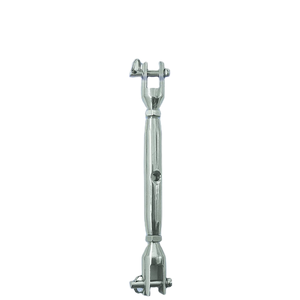 Tenditore a vite a corpo chiuso in acciaio inox 316 per uso marino, con ganasce da 20 mm, per tensionamento funi, accessori per yacht e imbarcazioni - Product Image 1