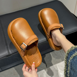 Sandales à Plateforme EVA Birkenth d'Été pour Femmes et Sabots Confortables Baotou pour Hommes, Idéales pour la Maison et la Plage - Product Image 3