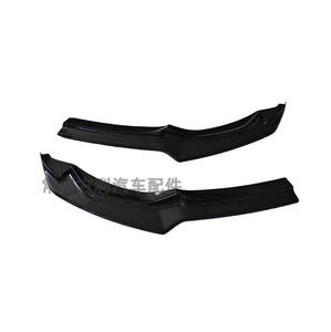 ขอบกันชนหน้าคาร์บอนไฟเบอร์สีดำมันวาวสไตล์ CS สำหรับ BMW M3 M4 F80 F83 F82 (2015-2020) -ดีไซน์แบบแยก2ชิ้น - Product Image 4