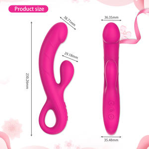 Yanai Liquid Full-Coated Ultra-Soft Rabbit Vibrator Mujeres Dual-Vibration Masturbator USB Recargable IPX6 Impermeable 10 - Product Image 2