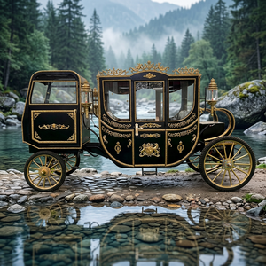 Fournisseur chinois Royal Horse Carriage, chariot de luxe classique blanc pour mariage et visites touristiques - Product Image 1
