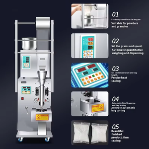 Machine d'emballage automatique pour sachets et oreillages <span class=keywords><strong>de</strong></span> poudre, aliments, thé, sucre, granulés, en film plastique, facile à utiliser, prix usine <span class=keywords><strong>de</strong></span> gros - Product Image 5