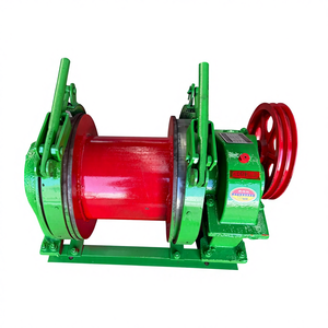 YIWEI 0.5T 수동식 강철 와이어 로프 윈치 (로프 길이 최대 50m) 자동 크레인, 보트 건설, 광산, 부두용 - Product Image 1