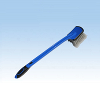Tenu dans la main de pneumatiques brosse à poils et épurateur, brosse de lavage de voiture