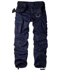 Pantalones informales de combate de trabajo para hombre, pantalones Harem Hip Pop, pantalones cargo holgados con múltiples bolsillos - Product Image 3