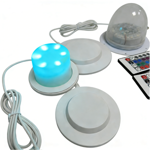 Base de lampe à induction <span class=keywords><strong>LED</strong></span> USB de remplacement pour meubles de table 85 mm 120 mm - Product Image 5