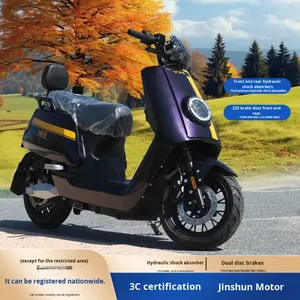Moto Électrique pour Adulte à Grande Vitesse 72V Véhicule au Lithium Haute Puissance pour Livraison Longue <span class=keywords><strong>Distance</strong></span> Nouvelle Moto Électrique King 60V - Product Image 2