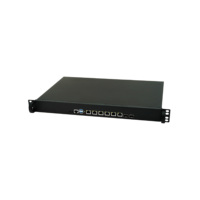 Pfsense 1U J6413 6LAN VPN OPNsense Pfsense 2 * DDR4 pare-feu et vpn 6 * LAN 2*1G SFP J6413 1U pare-feu routeur PC serveur