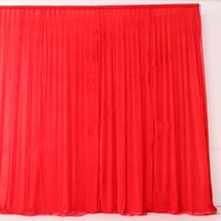 Cortina de Fondo de Satén Rosa Polvoriento, Resistente a las Arrugas, para Decoración de Bodas, Fiestas, Eventos y Cabinas de Fotos