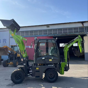 Traktor kompak <span class=keywords><strong>Mini</strong></span> kualitas tinggi dengan pemuat Backhoe traktor Backhoe kompak depan <span class=keywords><strong>Loader</strong></span> dengan Backhoe - Product Image 2