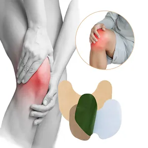 Chinese Kruiden Gember Knie Terug Warmte Zwarte Pijnbestrijding Patch Pleister Knie Miracle Knie Gips Sticker