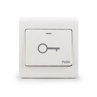 Bouton de sortie en gros NO NC COM OEM personnalisé imprimé pour serrure magnétique, gâche électrique, contrôle d'accès - Usine chinoise