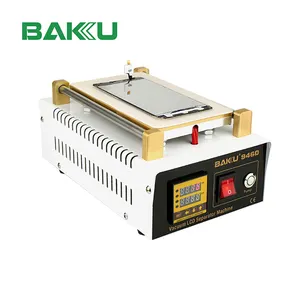 수리 기계 전화 Suppliers-바쿠 BK-946D 수입 그는 내장 펌프 LCD 분리 유리 분해 기계 2 1 휴대 전화 수리 기계