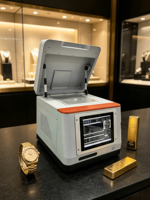 Nouvel Arrivage – Analyseur d'Or XRF Aurispec EDX-B2S 50 kV, Spectromètre à Rayons X Certifié CE, Testeur de Pureté et de Carats, Écran 9,1 Pouces, Garantie 1 An