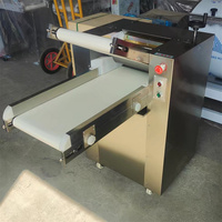 Machine à rouler la pâte semi-automatique pour boulangerie, usine alimentaire, en acier inoxydable, pour pain, toast, croissants, pâtisseries