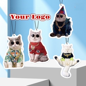 Cute <b>Car</b> Accessories Scents cat Shape Hanging Air Perfume <b>Diffuser</b> Smell Fresheners Funny Pet Design <b>for</b> <b>Car</b> Home Fragrance - Product Image 1