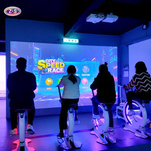 Simulatore di Ciclismo AR con Proiettore Interattivo, Soluzione Chiavi in Mano per Centri di Gioco Interattivi - Product Image 2