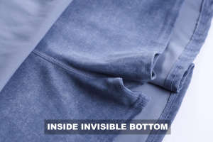 Abito sportivo con comodo colore Denim con chiusura a cerniera con fodera inferiore invisibile in tinta unita gonna sportiva Tenney - Product Image 2