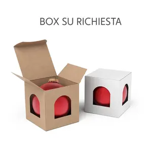 Bolas de Navidad de cristal personalizadas para merchandising - Product Image 2