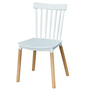 餐厅家具批发白色便宜餐厅桌椅餐饮木制餐椅餐厅椅子批发