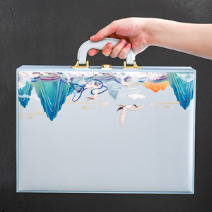 White Porcelain Kung Fu Tea Set Hand Painted Floral Design Gaiwan And Cups For Chinese Tea Ceremony Gift Set Dehua Origin - Product Image 4