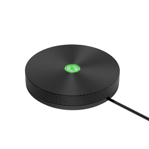 Microphone de conférence USB avec micro à condensateur omnidirectionnel 360 avec touche muette pour ordinateur Zoom Skype réunion d'équipe - Product Image 2